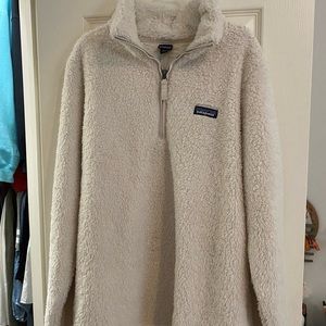 Patagonia Women’s Los Gatos fleece quarter zip - birch white